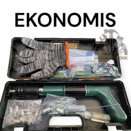 ALAT TEMBAK PAKU BETON SET STAMPSET TIPE T-500 PAKU TEMBOK WASHER MINI NAILER RAMSET NAIL GUN CONCRE