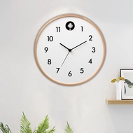 Wooden Cuckoo Clock Wooden Clock Wall Clock Creative Silent Decorative Living Room Clock