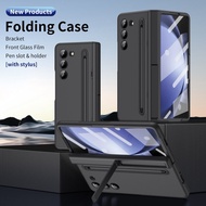 Samsung Z Fold 6 Phone Case Fold 5/ Fold 4/ Fold 3 with Stand Holder and Pen
