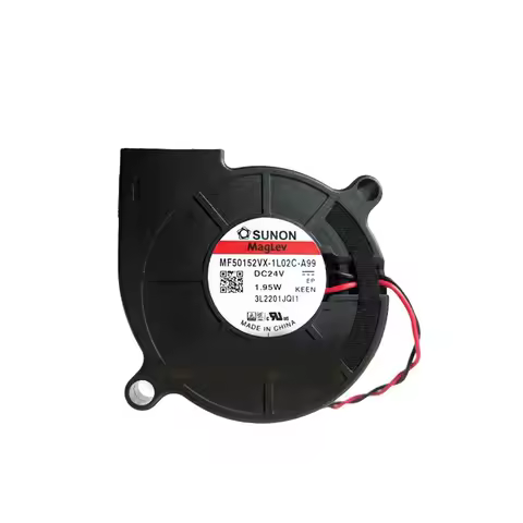 For Sunon 3D Printer Blower Fan 5015 24V 0.41A MF50152VX-1L02C-A99 DC Cooling Turbo Fan 5015S For Vo