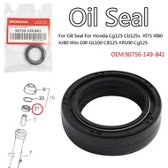 Oil Seal For Honda Cg125 Cb125s Xl75 Xl80 Xr80 Win 100 GL100 CB125 XR100 Cg125 Titan125 Fan125 Ml125