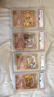 舊卡 PSA 1 1996-1999日本版噴火龍卡牌