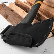 yuksok Sheath Sleeve Nylon Practical Portable Hatchet Cover Head Holder for Backyard Car Trunk Campi