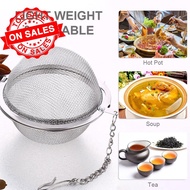 Stainless Steel Spice Filter Ball Hot Pot Seasoning Filter Multifunctional Tea Balls C8o1