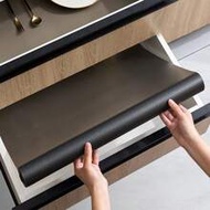 1 Roll/3 Rolls/5 Rolls Transparent Black Shelf Liner, Small Non-Slip Cabinet Mat, Transparent Non-Ad