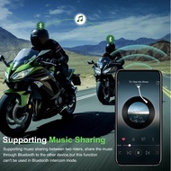 BEST SELLER - EJEAS Q8 Mesh Intercom Music Sharing Bluetooth Helmet Alt MS8 Q7 V6 Pro