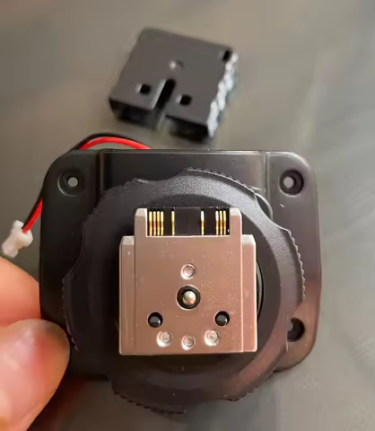 New Godox Metal Hot Shoe Mounting Foot for Godox TT600S TT600 Sony Flash Speedlite Repair Fix Part 1