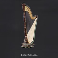 特惠價代購法國豎琴 Camac Pedal Harp 一手豎琴 二手豎琴 40 弦豎琴 40 strings (Ebony Canopee)