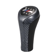 Carbon Fiber Gear Shifter Knob Stick Head Lever Handle 6 Speed for BMW 1 3 5 6 Series M X1 X3 X5 E60