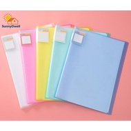 Portfolio A3 File 30 Pockets Clear File Folder Art Folder A3 Book Document Folder