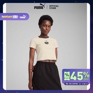 PUMA Prime/Select เสื้อยืดผู้หญิงลายกราฟิก PUMA X HELLO KITTY AND FRIENDS สีขาว - 63161387