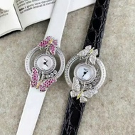 Chopard Chopard HAPPY DIAMONDS Series Ladies Quartz Wrist Watch Diamond Dial Mrs. Butterfly