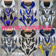 NVX 155 NVX155 V3 ABS BODY COVER SET SIAP TAMPAL STICKER 100% ORIGINAL  D14-F1000-A0-P1 D15-F1000-A0