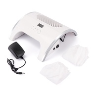 Foreverlily 80W เครื่องทำเล็บเครื่องดูดฝุ่น2-พัดลม36เครื่องดูดฝุ่น LED