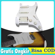 【Dikirim dlm 24jam】Pickguard Gitar Listrik Elektrik Fender Stratocaster Panel Tunggal Dan Ganda Deng