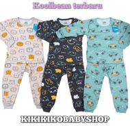 KOOLBEAN/3PCS BABY SUITS 0-18M LENGTH /CUTE BABY SUITS/SNI BABY SUITS SMLXL