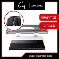 【 10.10 SALE 】DOBE Nintendo Switch 2 Tempered glass anti Glue Ray For Switch 2 2.5D 9H Premium Tempe