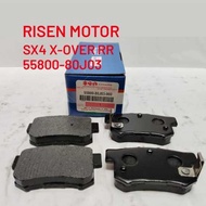 BRAKE PAD REAR X-OVER REAR BRAKE PAD X-OVER SX4 X OVER 55800-80J03