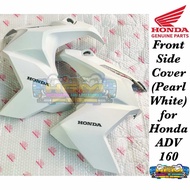 FRONT SIDE COVER (PEARL WHITE) FOR HONDA ADV 160 | HONDA PARTS | 64400-K0W-NA0ZG/64500-K0W-N