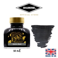 Diamine Fountain Pen 80ml Bottle Ink Quartz Black