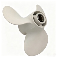 Aluminum Propeller 664-45945-00-EL for Yamaha 25-30HP E25B E30H 25B 30H 9-7/8×10-1/2-F
