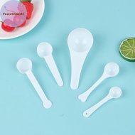 PeaceShells 10Pcs 1g 3g 5g 10g Measuring Plastic Scoop Measuring Spoons Milk Powder Spoons SG
