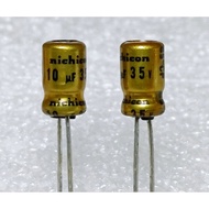 Nichicon SW 10uf 35v 85 Capacitor
