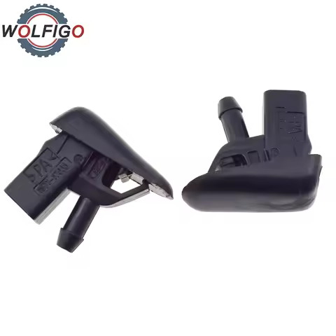 2 PCS Front Windscreen Washer Jets Nozzle Fit for 2007-2013 S60 S80 V70 XC60 XC70 31301826 31301827