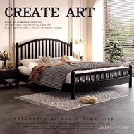 1.8m ins Nordic Japanese Style Wooden Bed Sheet Bed Windsor 1.2m Casino Full Realization Modern Simp