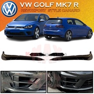 VOLKSWAGEN GOLF MK7 R REVOZPORT CANARD BUMPER DEPAN CANARD RV RZ GOLF 7 R  BODYKIT GOLF7 GOLF R FRON