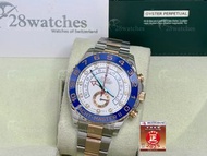 二手 Rolex Yacht-Master II 116681 Full Set, 二手, 行貨, 保養中, 亂碼, 停產, 齊格, 齊吊牌, 上行卡 - 28watches