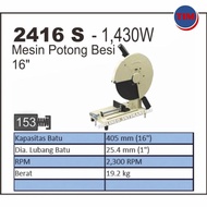 Mesin Potong Besi 2416 S MAKITA Gerinda Duduk 16" / Cutt Off Machine