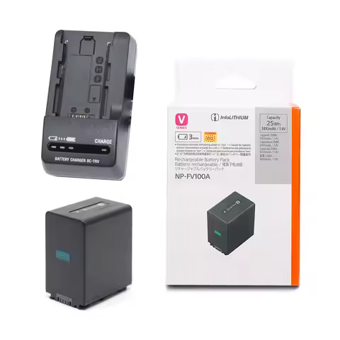 Genuine NP-FV1000A NPFV100A FV100A 3410mAh Battery For Sony NP-FV70A NP-FV70 DR-XR150 HDR-XR155 HDR-