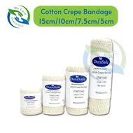 Durasafe Cotton Crepe Bandage Stretched (Non-Sterile), kain balut luka
