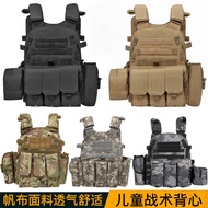 Children's Bulletproof Clothing Camouflage Tactical Vest Three-Level Armor Multifunctional 6094 Brea