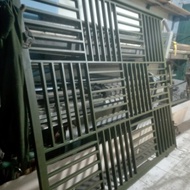 pintu dorong minimalis/canopy minimalis atap alderon 1layer