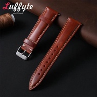 Vintage Oil Wax Leather Watch Strap 18mm 19mm 20mm 21mm 22mm Cowhide Watch Band Bracelet