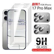 Lens Film 8in1 Tempered Glass For iPhone 17 Pro Max 2025 Screen Protector iPhone17 17Pro iphoneAir 1
