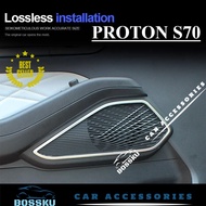 Proton S70 2024-2028 S70 Door Speaker Frame Cover Decoration Interior Details loudspeaker Round Ttri