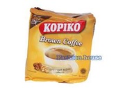 [FASHION HOUSE ]印尼 KOPIKO BROWN COFFEE 三合一即溶黃糖咖啡