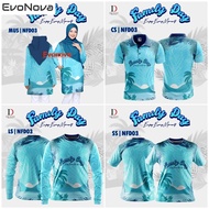 EvoNova Free Customization 2024 New Design High Quality Family Day Shirt T-shirt Team Order