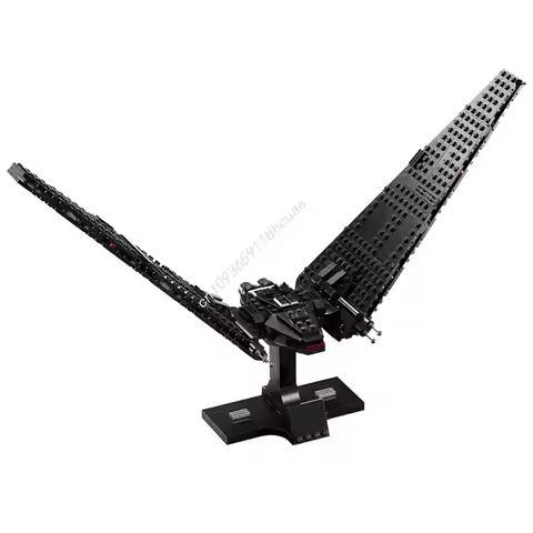 387pcs 75406 Space Wars Kylo Ren's Command Shuttle Model Moc Building Blocks Bricks Diy Creative Ass