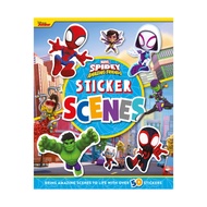 Marvel Spidey & Amazing Friends Sticker Scenes Book To Decorate Awesome Scenes