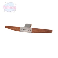TOHESP Slotted Trimming Plane, Adjustable Round Bottom Wood Corner Rounding Plane, Ergonomic Natural