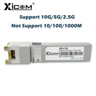 Xicom SFP+-T30 10G/5G/2.5G SFP+ Copper RJ45 Module (30M) Cat 6/7
