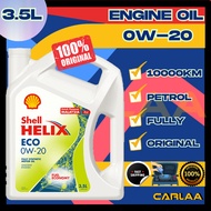 ORIGINAL ENGINE OIL SHELL【ECO 0W20 API SN, ILSAC GF-5】FULLY SYNTHETIC TOYOTA NISSAN PROTON PERODUA
