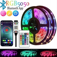 10M 5050 Light RGB Colour Changing Led Strip Light With bluetooth control for Living Room TV Kitchen