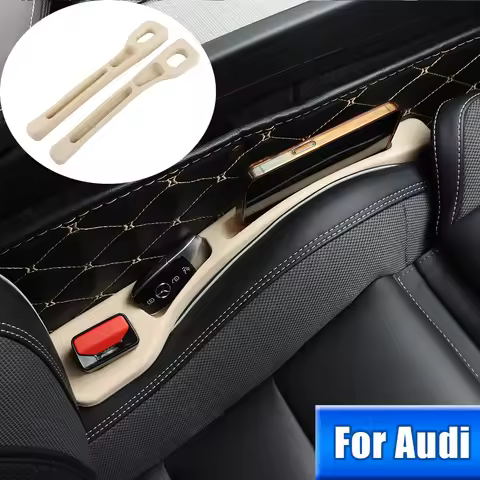 Car Seat Gap Filler Storage Box For Audi A1 A3 A4 A5 A6 A7 A8 S3 S4 S5 S6 S7 Q3 Q4 Q5 Q7 Q8 TT TTS E