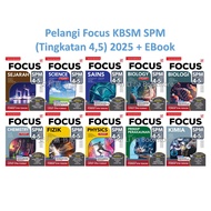 <ALJ> Pelangi Siri Set Focus SPM (Tingkatan 4,5) 2025 + EBook