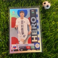 [ GENUINE ] - HERO - TOPPS MA EURO 2024 - BENJAMIN SESKO (SLOVENIA)